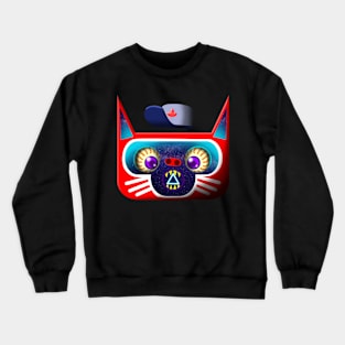 monkey cat universe Crewneck Sweatshirt